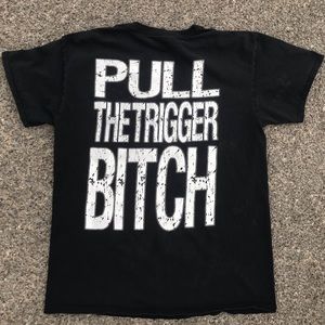 Vintage Suicide Silence Pull The Trigger Bitch Tee
